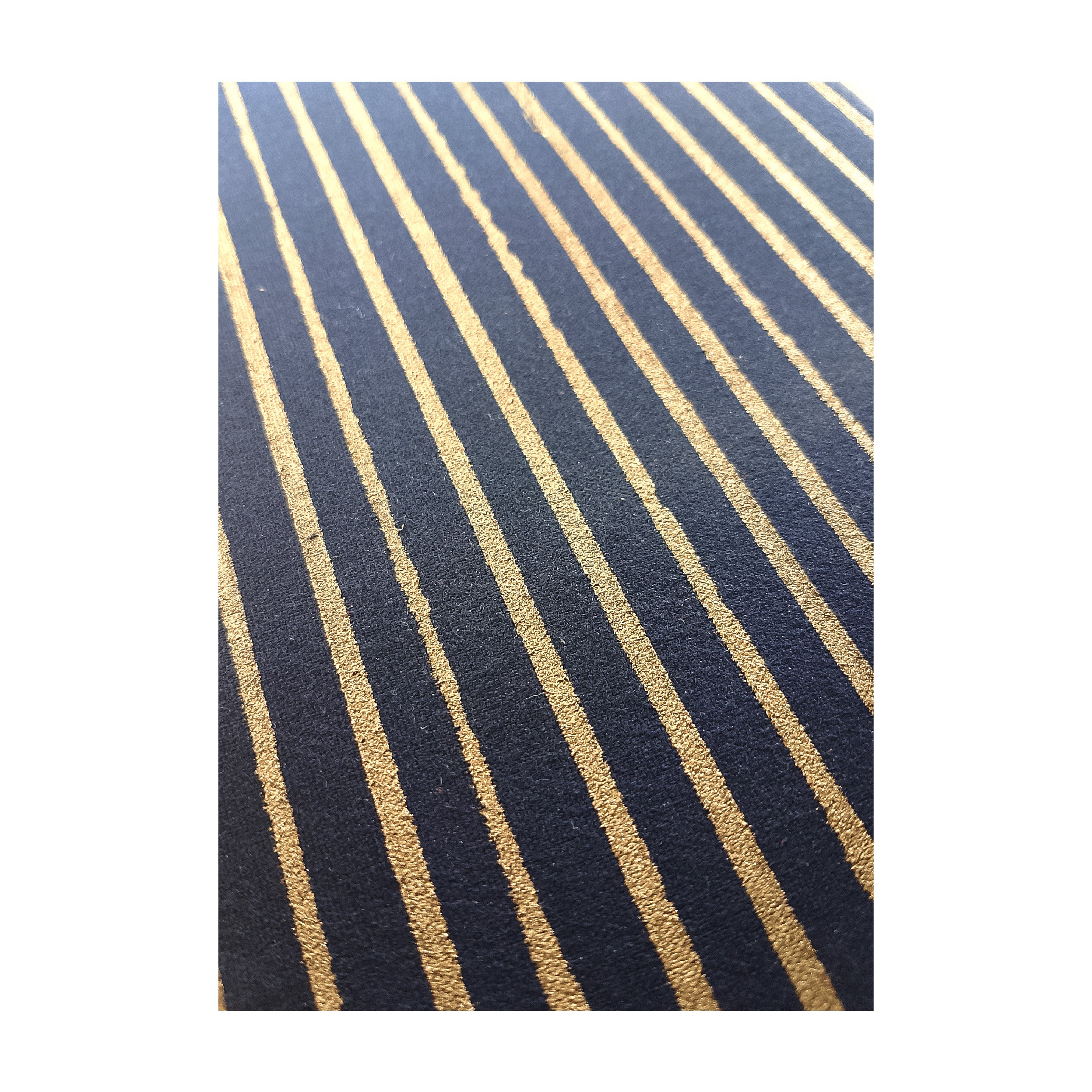 The Striped Notebook - Navy