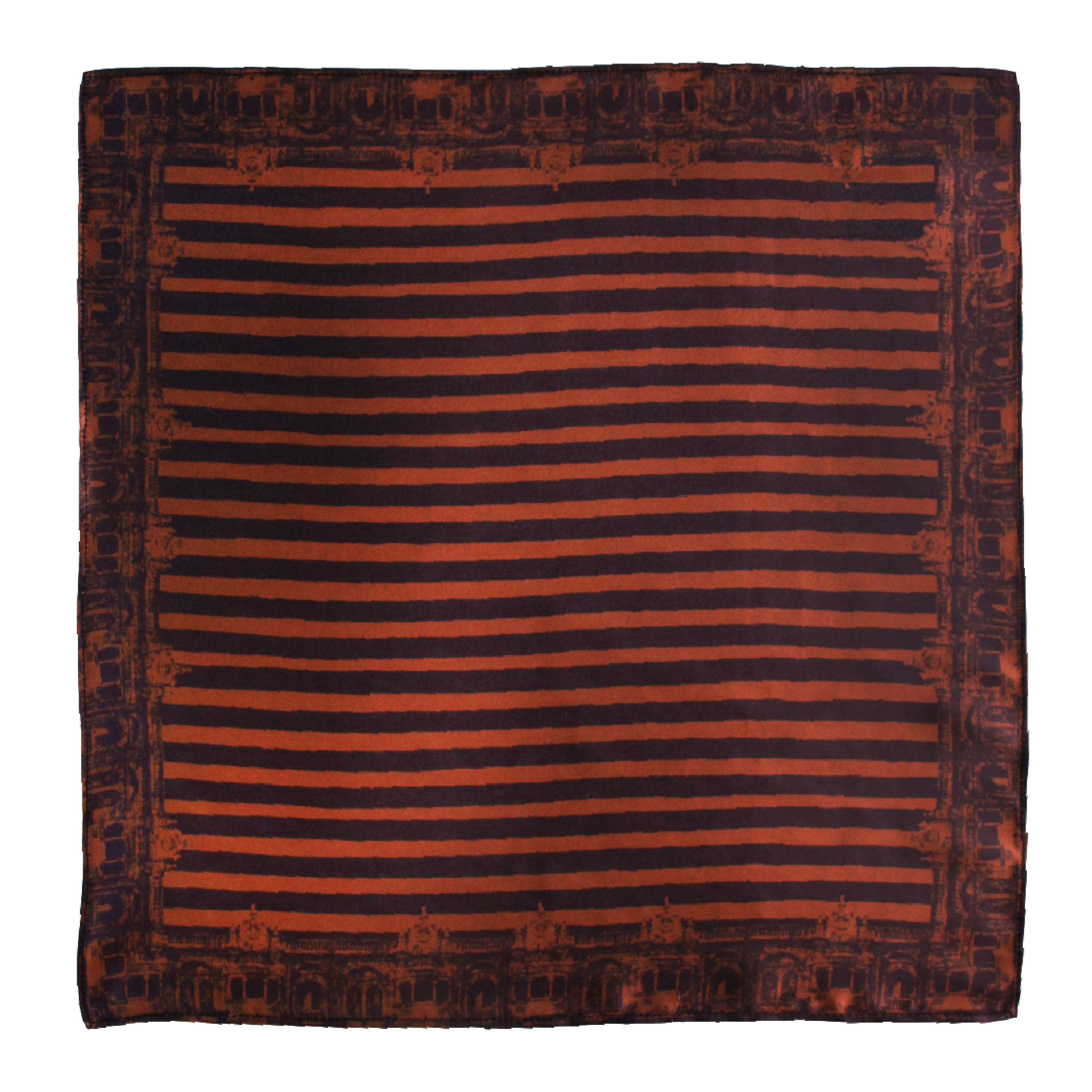 The Mendoza Pocket Square - Brown