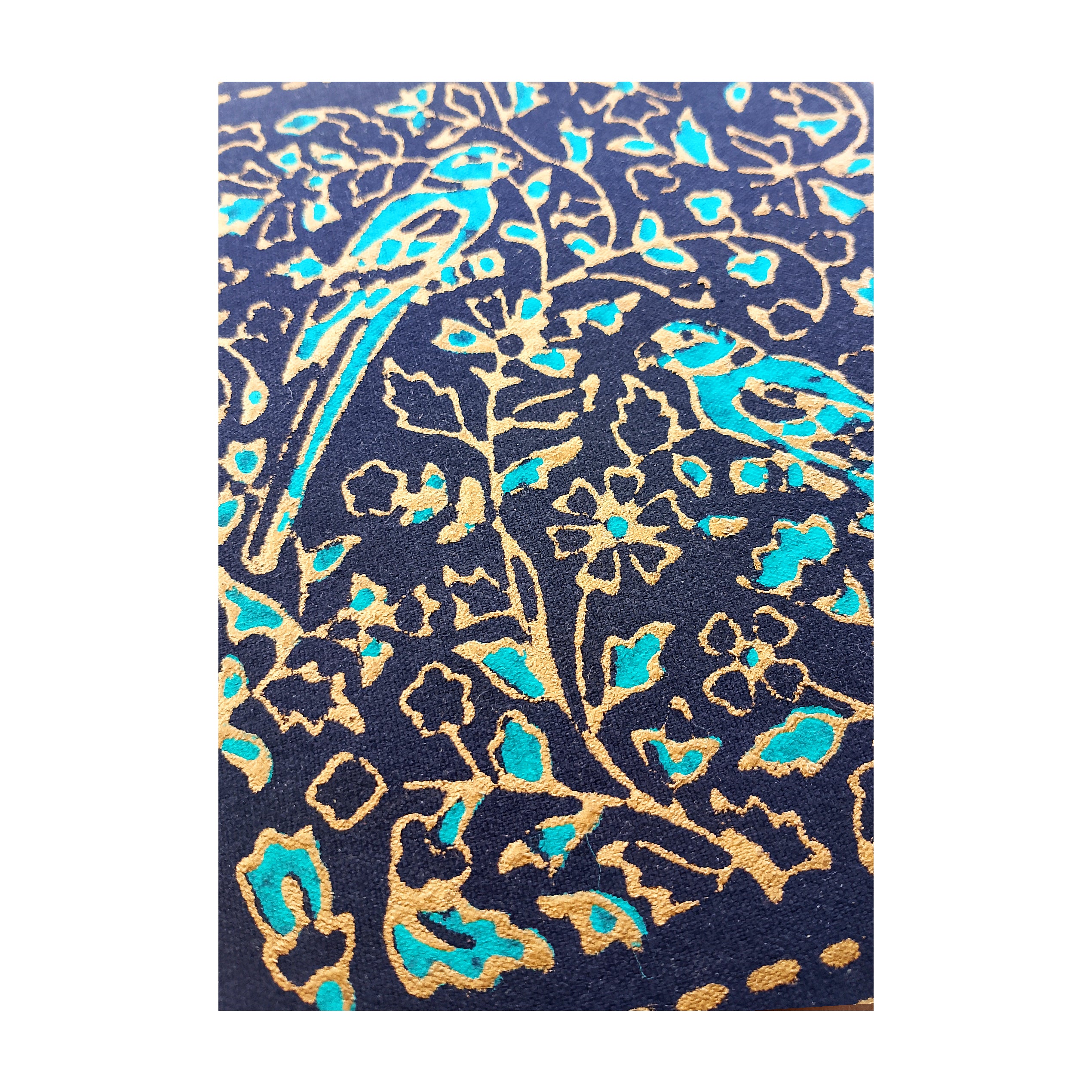 The Floral Notebook - Navy